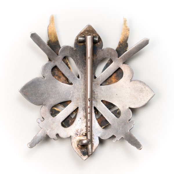 Insigna de Război a Cercetașilor, model Carol al II-lea, 1935