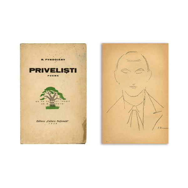 B. Fundoianu, Priveliști, volum bibliofil, cu un portret de Constantin Brâncuși
