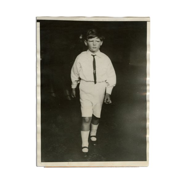 Regele Mihai I, patru fotografii de presă, 1927-1930