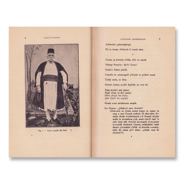 Tache Papahagi, Antologie aromânească, 1922