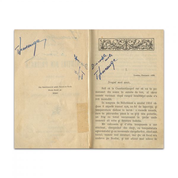 Ion Ghica, Amintiri din Pribegie, 1889