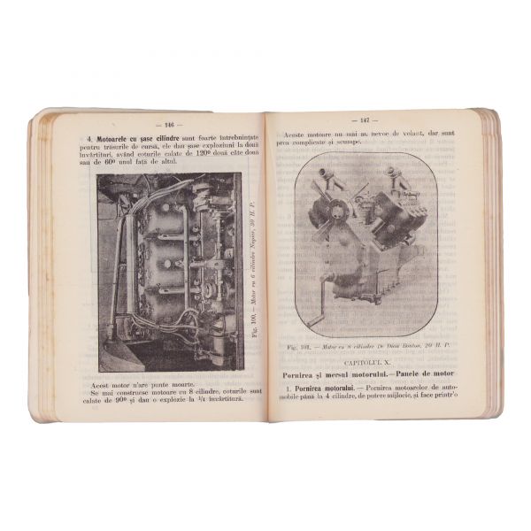 Istoricul activității Automobil-Clubului Regal Român, 1940 + Manual provizoriu de automobile, 1915