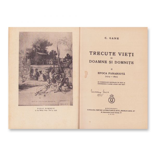 Constantin Gane, Trecute vieți de doamne și domnițe, trei volume  