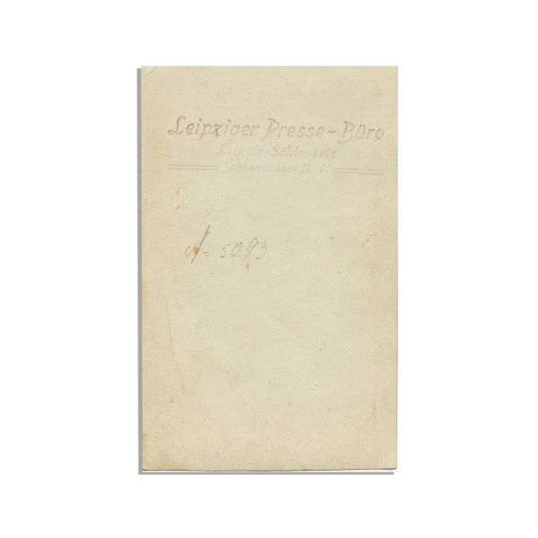 I. L. Caragiale, fotografie de epocă cu dedicație, 1901, piesă rară