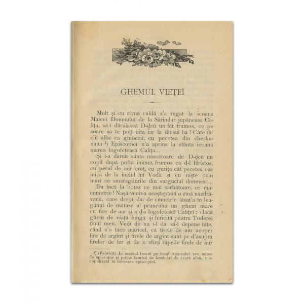 V. A. Urechia, Legende, 1901, cu semnătură olografă
