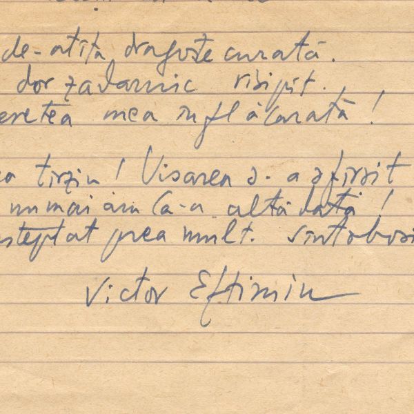 Victor Eftimiu, manuscris poezie + volum cu dedicație olografă, 1942