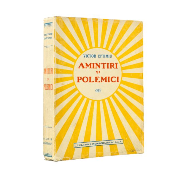 Victor Eftimiu, manuscris poezie + volum cu dedicație olografă, 1942