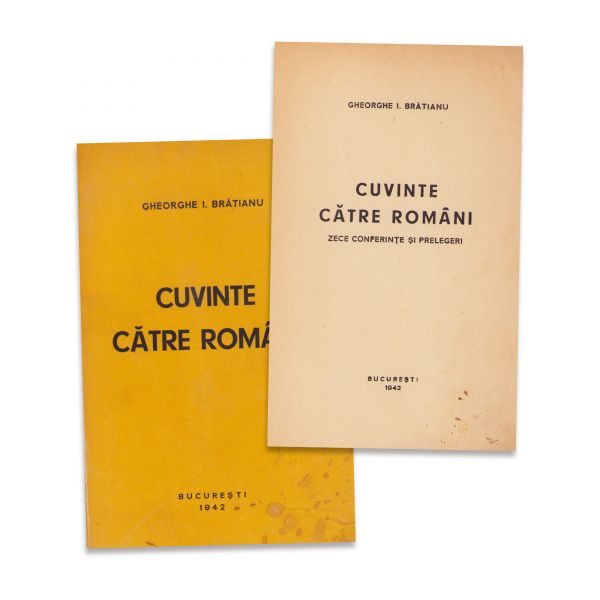 Gheorghe I. Brătianu, Cuvinte către români, 1942