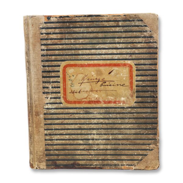Manuscris gastronomic ce a aparținut familiei Greceanu, 1935