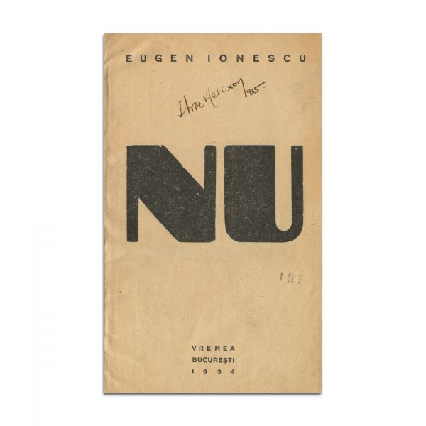 Eugen Ionescu, Nu, 1934
