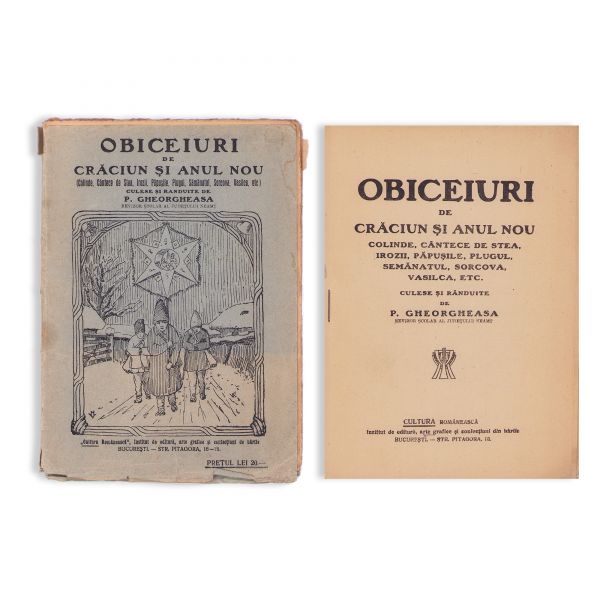 P. Gheorgheasa, Obiceiuri de Crăciun și de Anul Nou