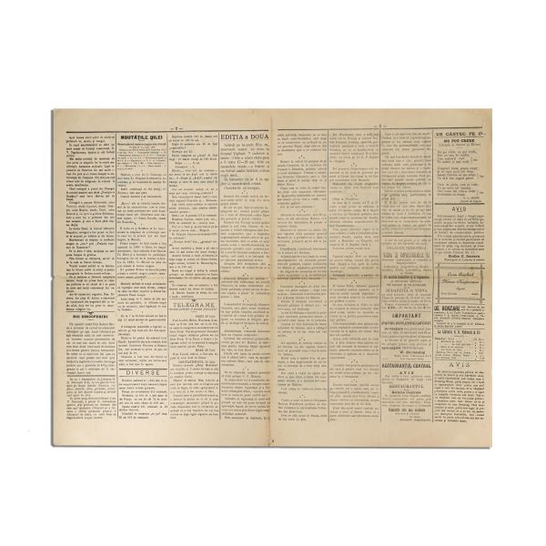 Publicația „Galați”, Anul XV, Nr. 3937, 17/29 iulie 1896 - Revocarea lui Malaxa