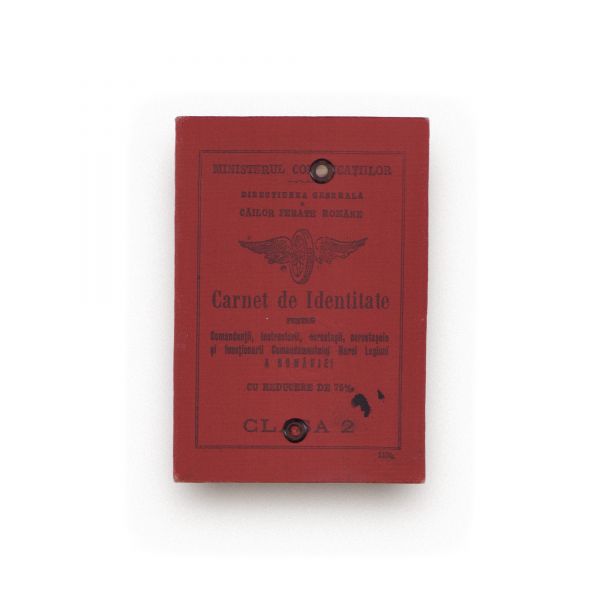 Ioan Bunea, comandantul Cohortei din Sibiu, carnet de identitate, 1924 