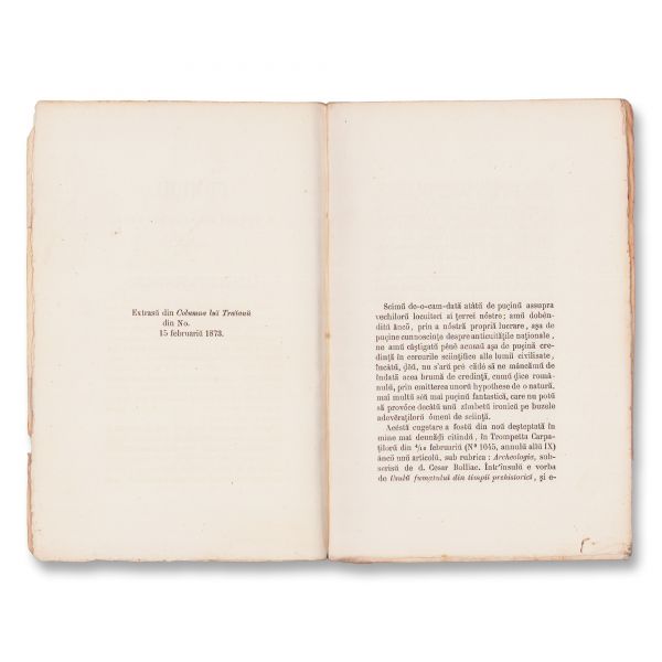 A. I. Odobescu, Fumuri arheologice scornite din lulele preistorice, 1873