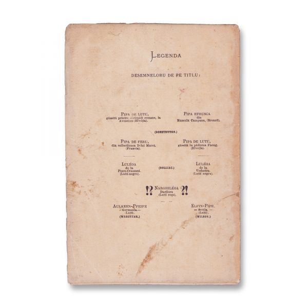 A. I. Odobescu, Fumuri arheologice scornite din lulele preistorice, 1873