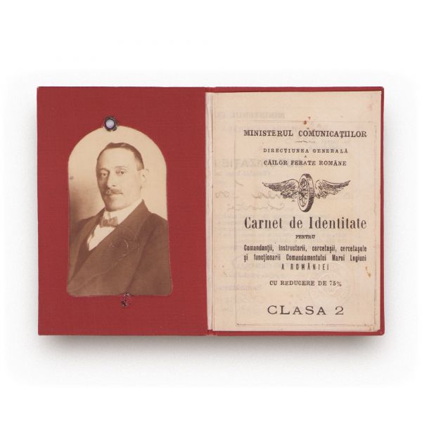 Ioan Bunea, comandantul Cohortei din Sibiu, carnet de identitate, 1924 