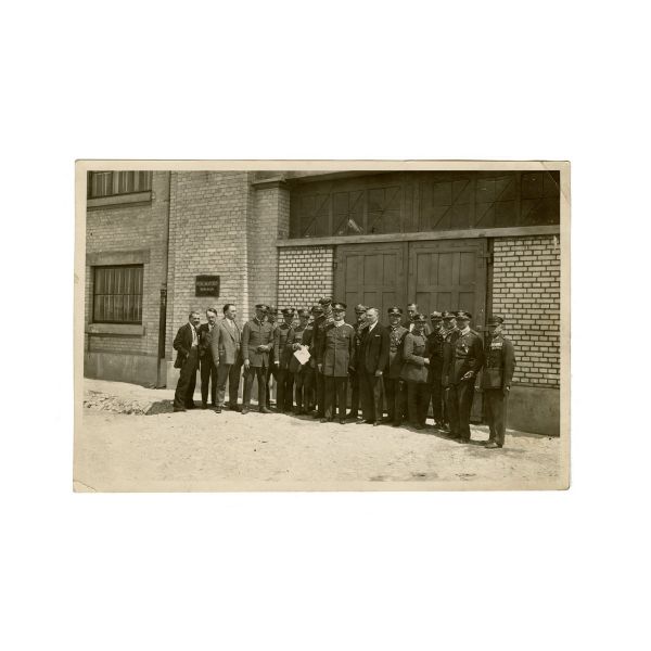 Delegația română în Polonia, 7 fotografii de epocă, ce provin din arhiva comandorului aviatic Constantin Tănăsescu, cca. 1930