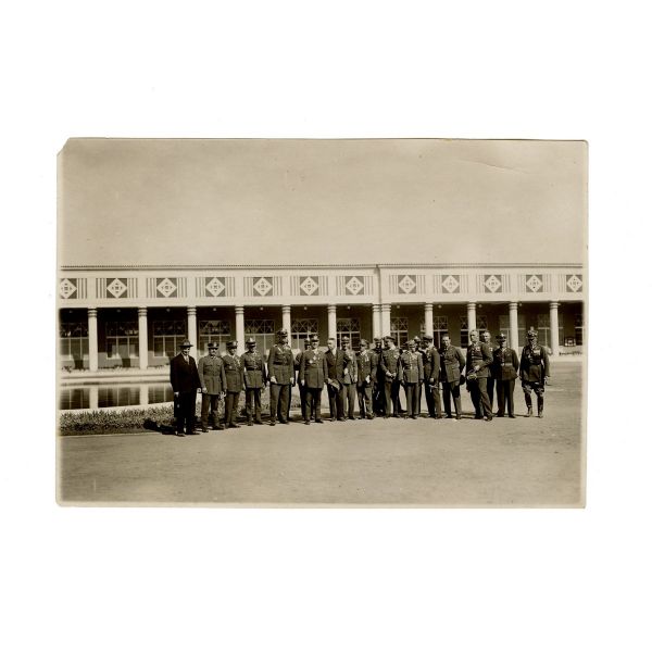 Delegația română în Polonia, 7 fotografii de epocă, ce provin din arhiva comandorului aviatic Constantin Tănăsescu, cca. 1930