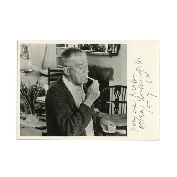Oskar Kokoschka, corespondență, fotografii și documente personale pentru Barbu Brezianu, cu referire la Constantin Brâncuși