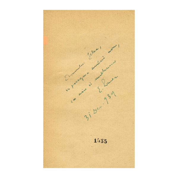 Eugen Lovinescu, Critice, 9 vol. colligate, cu dedicație către Ion Jalea