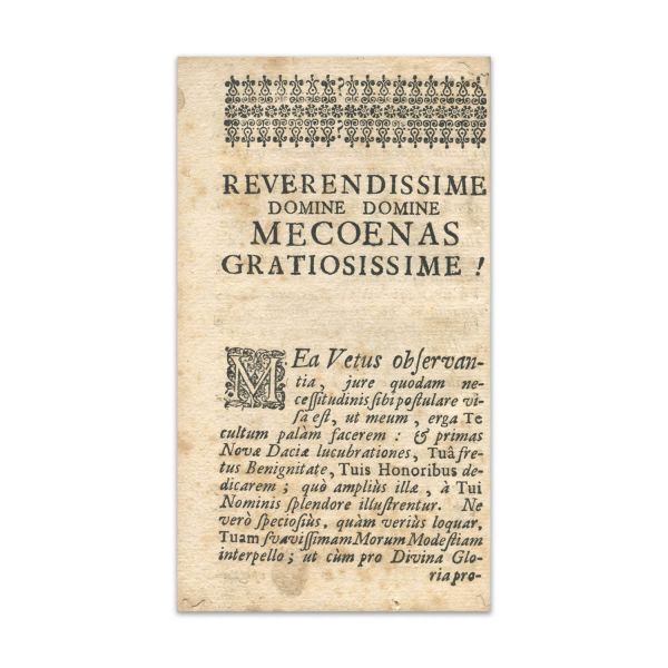 Joannis Kastal, Nova Dacia, două volume, 1743