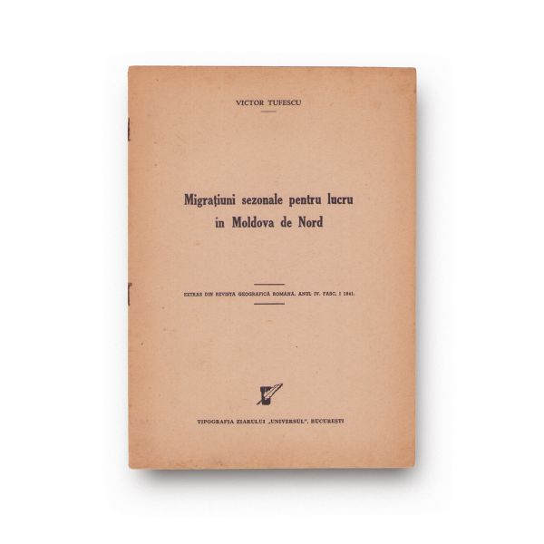 Patru broșuri despre etnografie, 1940 - 1943 