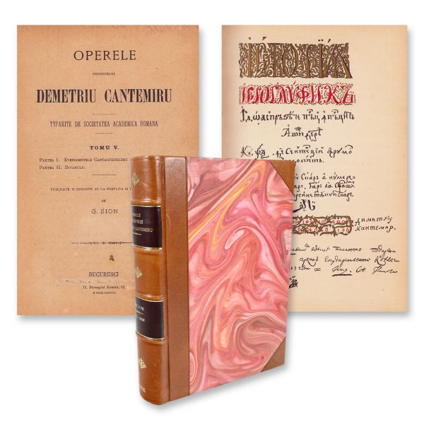Operele principelui Dimitrie Cantemir, 1878-1883, tomurile V, VI și VII