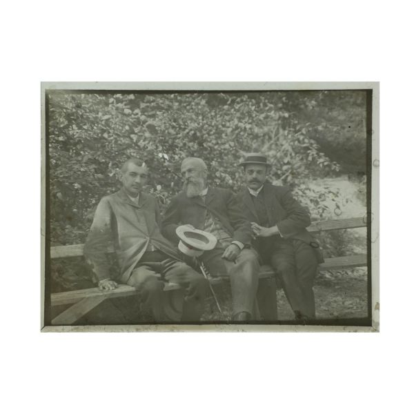 Gheorghe Stephănescu la moșia de la Arefu, 45 clișee fotografice realizate de arh. Victor Ștefănescu