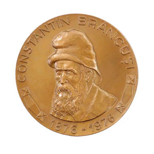 Centenarul nașterii lui Constantin Brâncuși, două medalii 