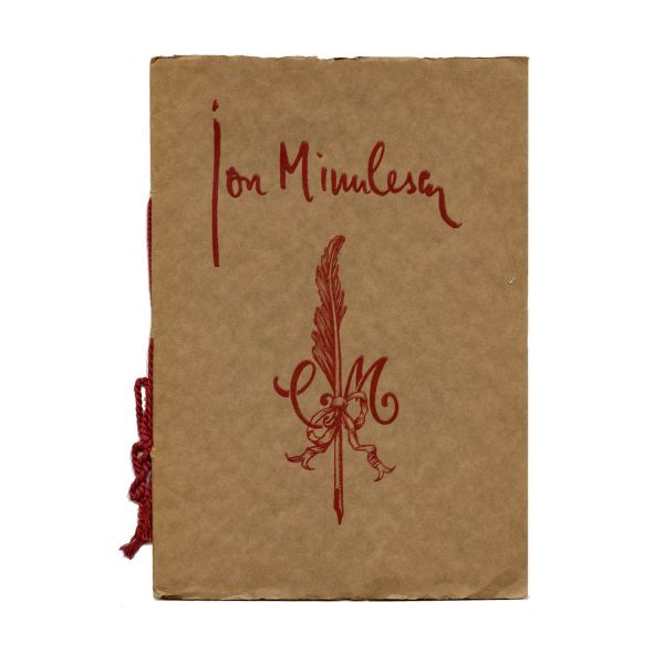 M. Sadoveanu, L. Rebreanu, I. Minulescu, trei broșuri din Colecția Manuscriptum, 1927