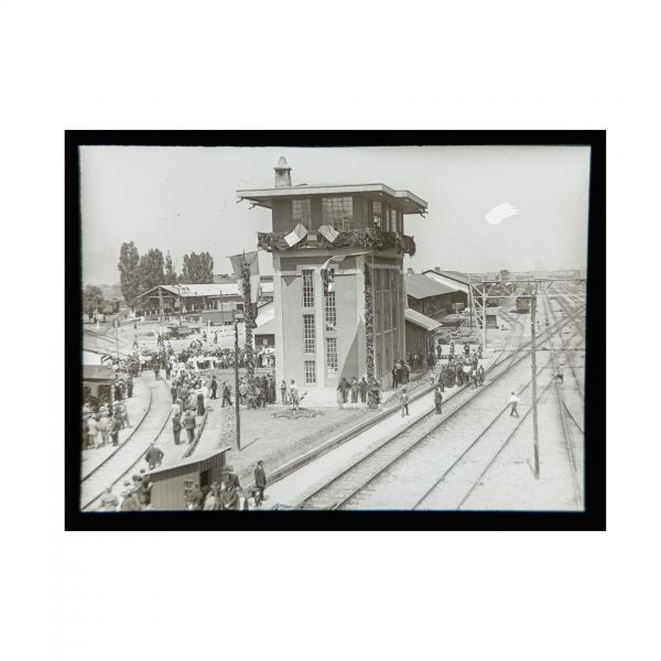Construcția Gării de Nord, 19 clișee fotografice realizate de arh. Victor Ștefănescu