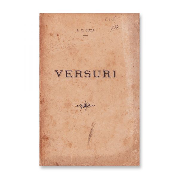 A. C. Cuza, Versuri, 1887