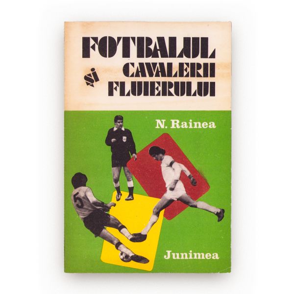 Colecție de 6 volume despre fotbal, din biblioteca lui Nicolae Rainea, cu dedicație