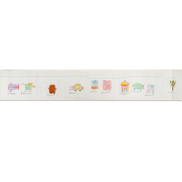 Victor Brauner, Plan de L'Exposition, 1966