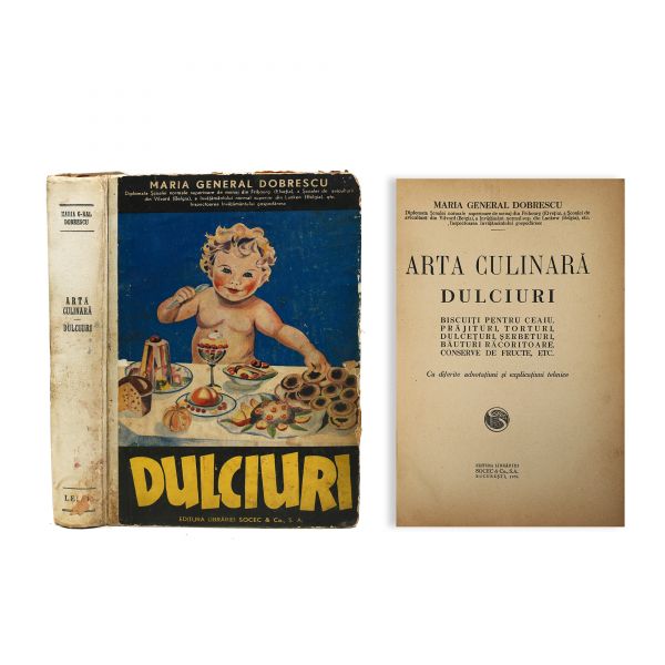 Maria General Dobrescu, Arta culinară. Dulciuri, 1936