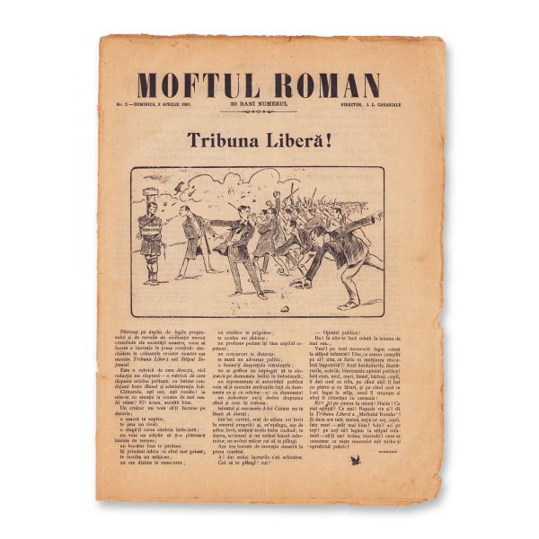 Publicația „Moftul român”, 1901, 7 numere