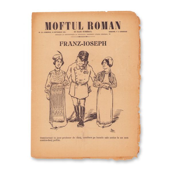Publicația „Moftul român”, 1901, 7 numere