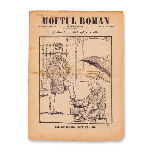 Publicația „Moftul român”, 1901, 7 numere