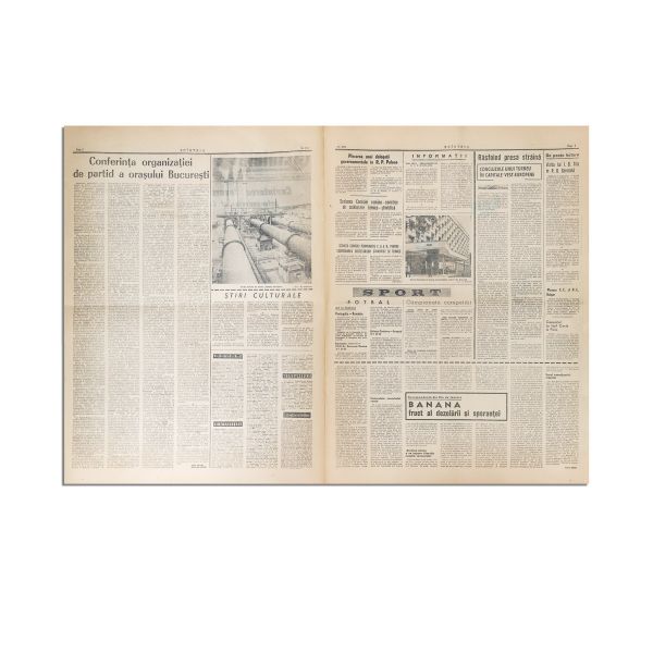 Publicația „Scînteia”, Anul XXXIV, Nr. 6648 și Nr. 6685, 1965 - cuvântarea lui Nicolae Ceaușescu