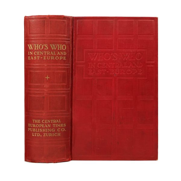 Who’s Who in Central and East-Europe, 1937