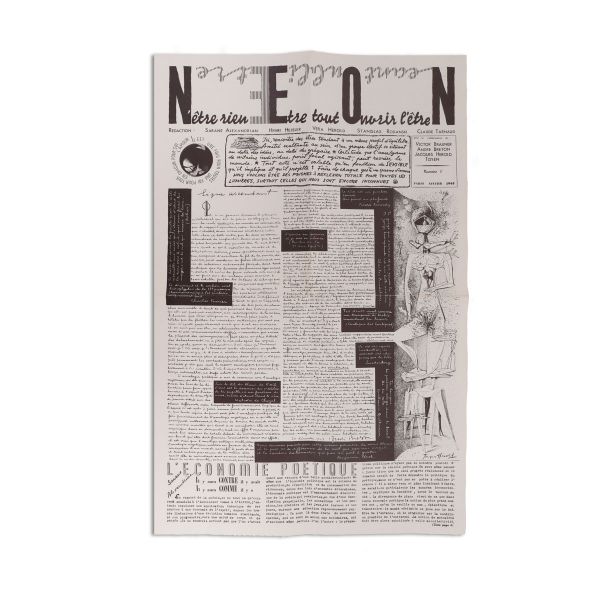Publicația „NEON”, nr. 1, 1948, cu ilustrații de Victor Brauner și Jacques Herold - Reprint