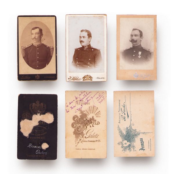 Primul Război Mondial, colecție de zece fotografii, diverse ateliere 