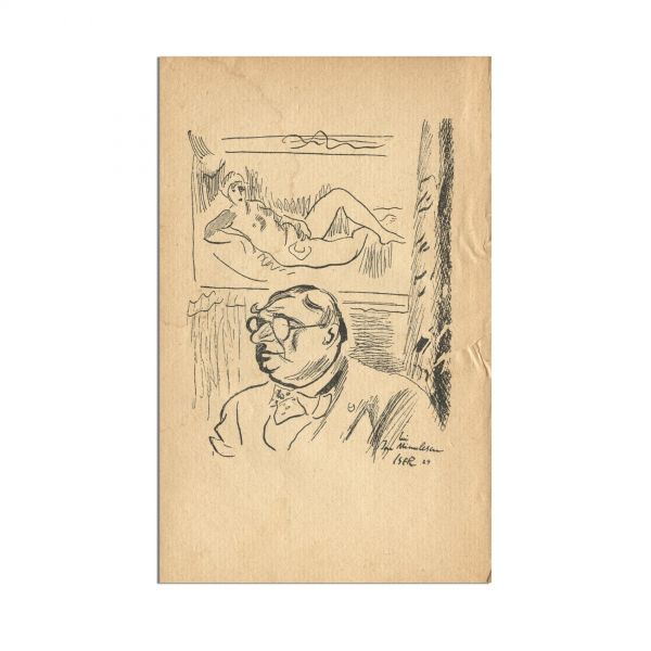 Ion Minulescu, Cetiți-le noaptea, 1930, cu semnătura olografă a lui Vasile Dobrian și o gravură originală 