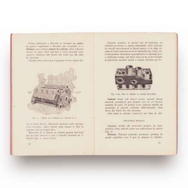 Prof. Ing. Constantin Mihailescu, Curs de automobile teoretic și practic, 1939 