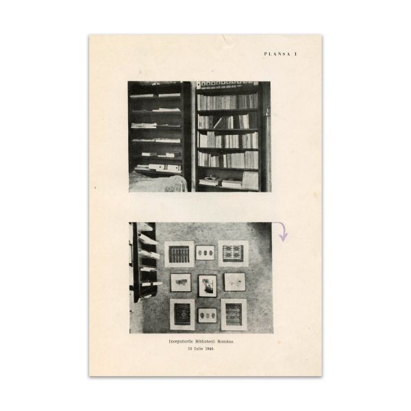 Biblioteca Română din Freiburg, O operă românească în exil, 1956