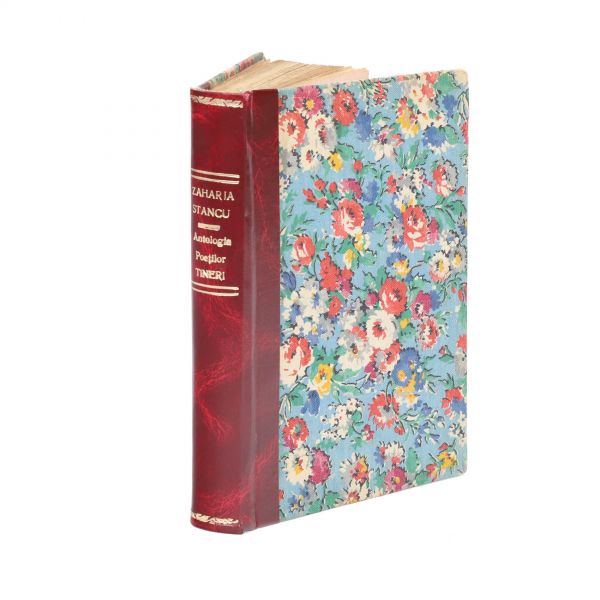 Zaharia Stancu, Antologia poeților tineri, 1934, cu semnătura olografă a lui Vasile Dobrian