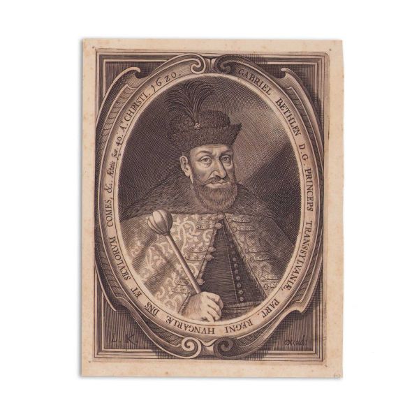 Principele Gabriel Bethlen, 3 gravuri în cupru