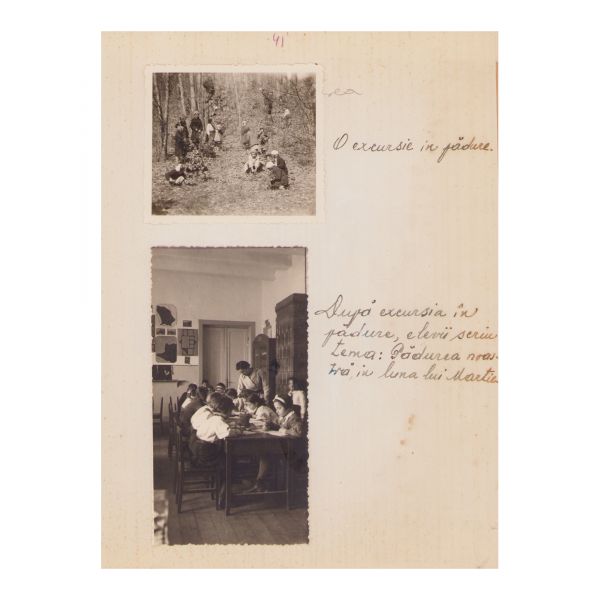 Carnet de învățătoare + scrisoare de recomandare, 1940 - 1942 