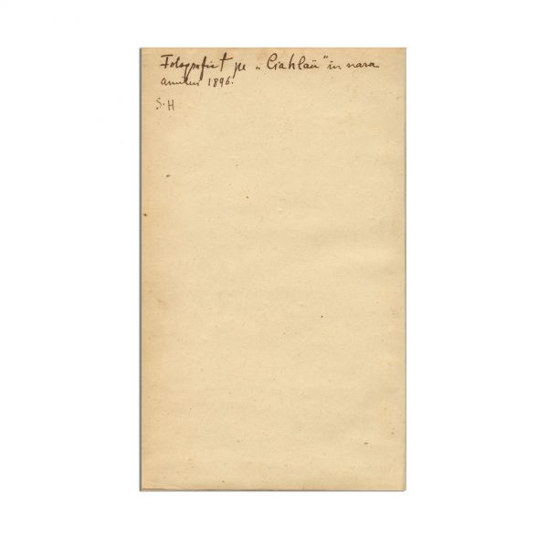 Calistrat Hogaș, Pe drumuri de munte, 1914, exemplar deosebit ce a aparținut lui C. Kirițescu, cu o fotografie și o filă manuscris  