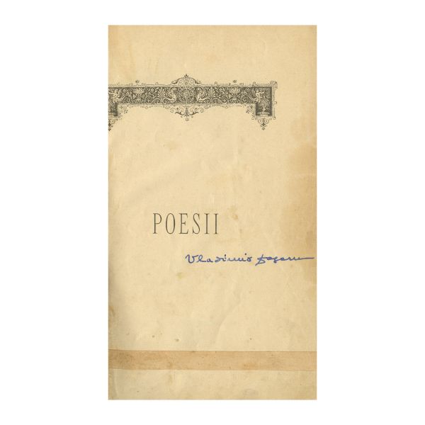 Mihai Eminescu, Poesii, 1884, prima ediție incompletă 